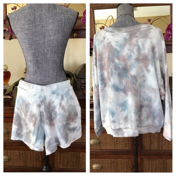 Free People Two-Piece Kelly Washed Short Set. NWT. - Picture 10 of 14